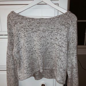 Cropped sweater